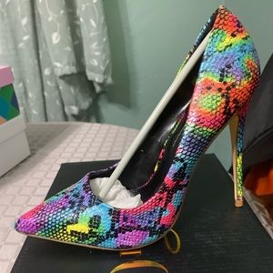 Multi-Colored Pumps